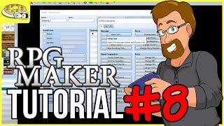 Creating Basic NPC EVENTS | BenderWaffles Teaches - RPG Maker Tutorial HOW TO #8 Guide VX MV MZ