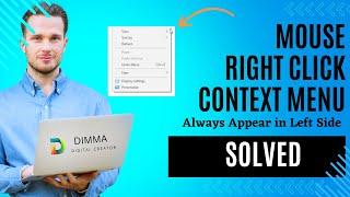 [Solved] Mouse right click context menu always open in left side | Windows 10 right click left side