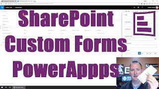 Custom SharePoint List Form with PowerApps