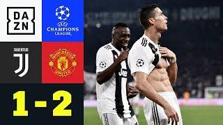 Traumtor von Cristiano Ronaldo reicht nicht: Juventus – United 1:2 | Champions League | Highlights