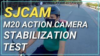 SJCAM M20 Stabilization Test | DJ TENG TV