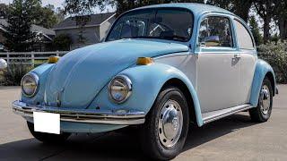 1972 Volkswagen Beetle Walk-around Video