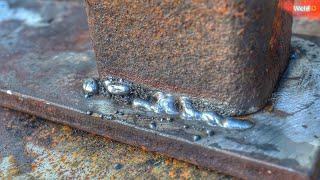 The Secret Welders Never Tell about welding old steel, Lots of rust and thick.