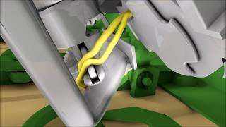 KRONE BiG Pack Large Square Baler Double Knotter Animation