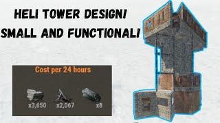 My Favorite Heli Tower! Rust Base Design 2020 (Solo,Duo,Trio)