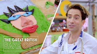 "This is what I feel like at Glastonbury" - Nick Grimshaw | The Great Stand Up To Cancer Bake Off