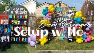 Setup w/ Me | 90’s Theme Party / Y2K Theme Party | DIYWITHKI