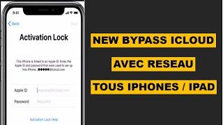 NEW BYPASS ICLOUD AVEC RESEAU TOUS LES IPHONES