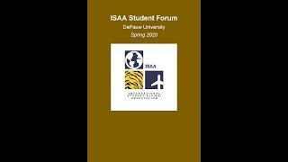 ISAA Student Forum - Spring 2020