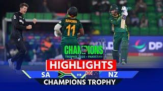 South Africa vs New Zealand Highlights: SA vs NZ Match Highlights | Today Match Highlights