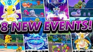 8 NEW EVENTS! 7 STAR TERA RAIDS & OUTBREAKS ANNOUNCED in Pokemon Scarlet and Violet