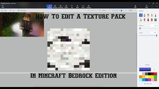 How To Edit A Texture Pack In Minecraft Bedrock Edition