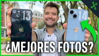 iPhone 14 VS iPhone 13: ¿Cuál tiene MEJOR CÁMARA? (Parte 1)