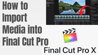 How to Import Media into Final Cut Pro