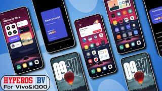 HyperOS Boosted Version Theme For Any Vivo&iQ00  Android Devices | #video  #hyperos  #xiaomi  #vivo