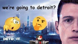 we're going to detroit? (Detroit: Become Human Live Pt. 1)