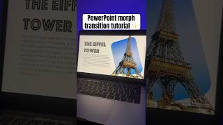 10x your PowerPoint with morph transition  #powerpoint #powerpointdesign #tutorial