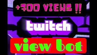 twitch view bot (DISCORD SERVER) +700 view ｜ discord twitch viewbot, twitch bot, discord twitch bot
