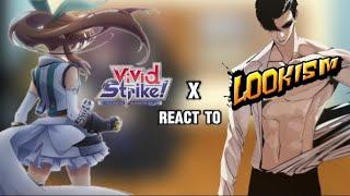 ||VIVID STRIKE REACT TO GUN PARK|| VIVID STRIKE X LOOKISM || MADE BY BLACK ADAM ||