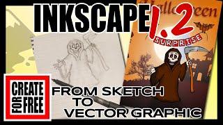 Drawing to Vector - Inkscape