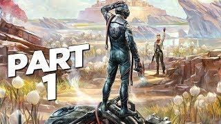 THE OUTER WORLDS Walkthrough Gameplay Part 1 - INTRO (FULL GAME)