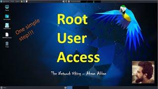 ParrotOS root user access - #parrotos #linux