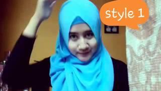 Hijab tutorial by Rini saraswati