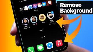 Hide The Dock, Folder & Widgets Background | iPhone Tricks You MUST TRY!