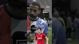 RIO FERDINAND names the BEST defender in the PREMIER LEAGUE  #shorts