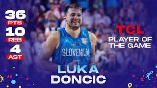 Luka DONCIC  | 36 PTS | 10 REB | 4 AST | TCL Player of the Game vs. Germany