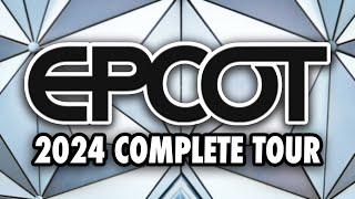 EPCOT 2024 - Walkthrough & Rides at Walt Disney World [4K]