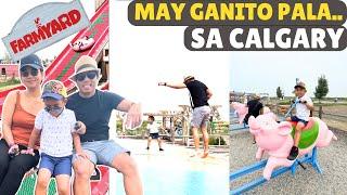 Sulitin Ang SUMMER Sa CANADA Pasyal Sa CALGARY FARMYARD| BUHAY CANADA