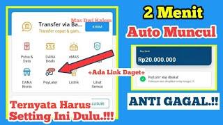 CARA TERBARU!! Aktifkan DANA Paylater Langsung Muncul - Cara Pinjam Saldo Dana | Pinjol Mudah Cair