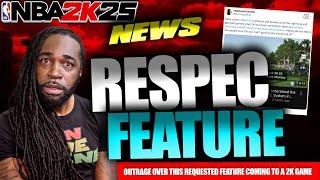 NBA 2K25 News  2K Adding a GAME-CHANGING Respec Feature! BUT IT'S NOT WHAT YOU THINK