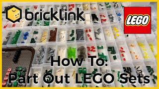 How To: Part Out LEGO Sets On BrickLink