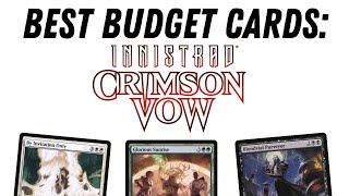 THIS WAS A SLEPT ON SET || BEST BUDGET CARDS: Innistrad Crimson Vow