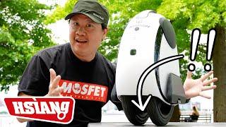 Why inMotion designed a TWO WHEEL Electric UNICYCLE!?