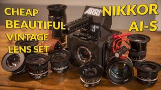 Using VINTAGE Nikkor AI-S Lenses for low-budget filmmaking