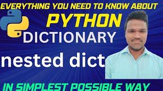 Python nested dictionary | nested dictionary data access | #pythondictionary #dictionaryinpython