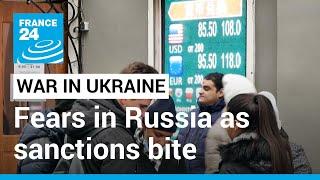 'Back to the stone age': Russians fear the worst as sanctions bite • FRANCE 24 English