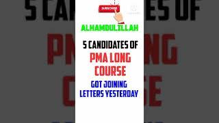 PMA Long Course 147 Joining Letters Received / #shorts