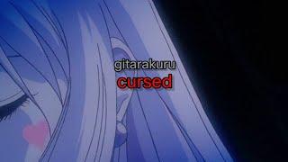 gitarakuru - cursed (текст песни)