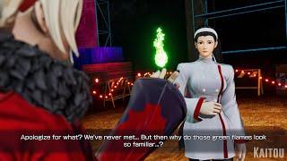 Chizuru "MEETS" Ash Crimson For The First Time | King of Fighters XV #KoFXV