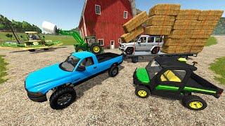 Delivering Hay to Millionaire Farmer | Farming Simulator 25