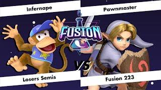 Fusion # 223 - Infernape (Diddy Kong) vs Pawnmaster (Young Link) - Losers Semi-Final