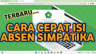 Cara Cepat Absen Simpatika Setelah Integrasi Dengan Masook. Cara Cepat Absen Simpatika #simpatika