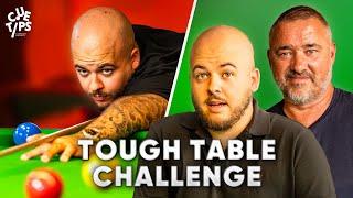 Snooker World Champion VS Tough Table Challenge | Luca Brecel