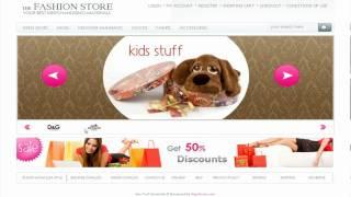 Fashion Store osCommerce template