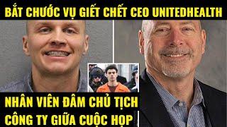 Cuộc sống ở Mỹ.Bắt chước vụ giết chết CEO UnitedHealth,nhân viên đ.âm chủ tịch công ty tại cuộc họp.