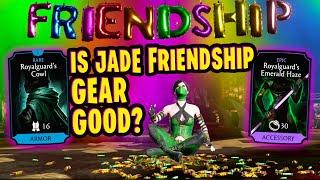 MK Mobile. Jade Friendship Review. Is New Krypt Gear Worth It?